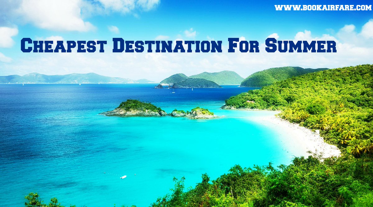 BookAirfare's tweet photo. Book #LowCostFlight #CheapFlights #FlightsTickets
Cheapest #Destination For Summer #Flights To U.S. #VirginIsland
Call : +1 (855) 282-6507 https://t.co/vkzsVSLcYY