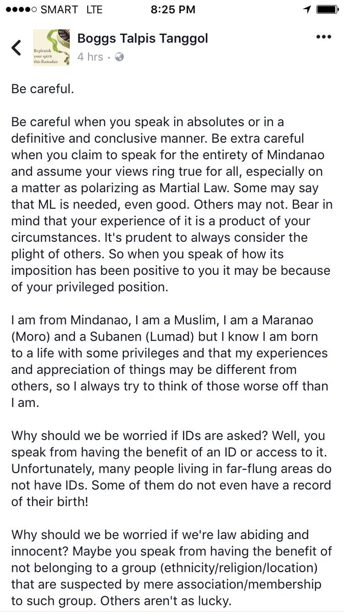 agathaolga's tweet photo. To those who say "keep quiet and just support," the geographical discriminators and trollish defenders-- this is for you. Wag mema. https://t.co/y58MwSMGli