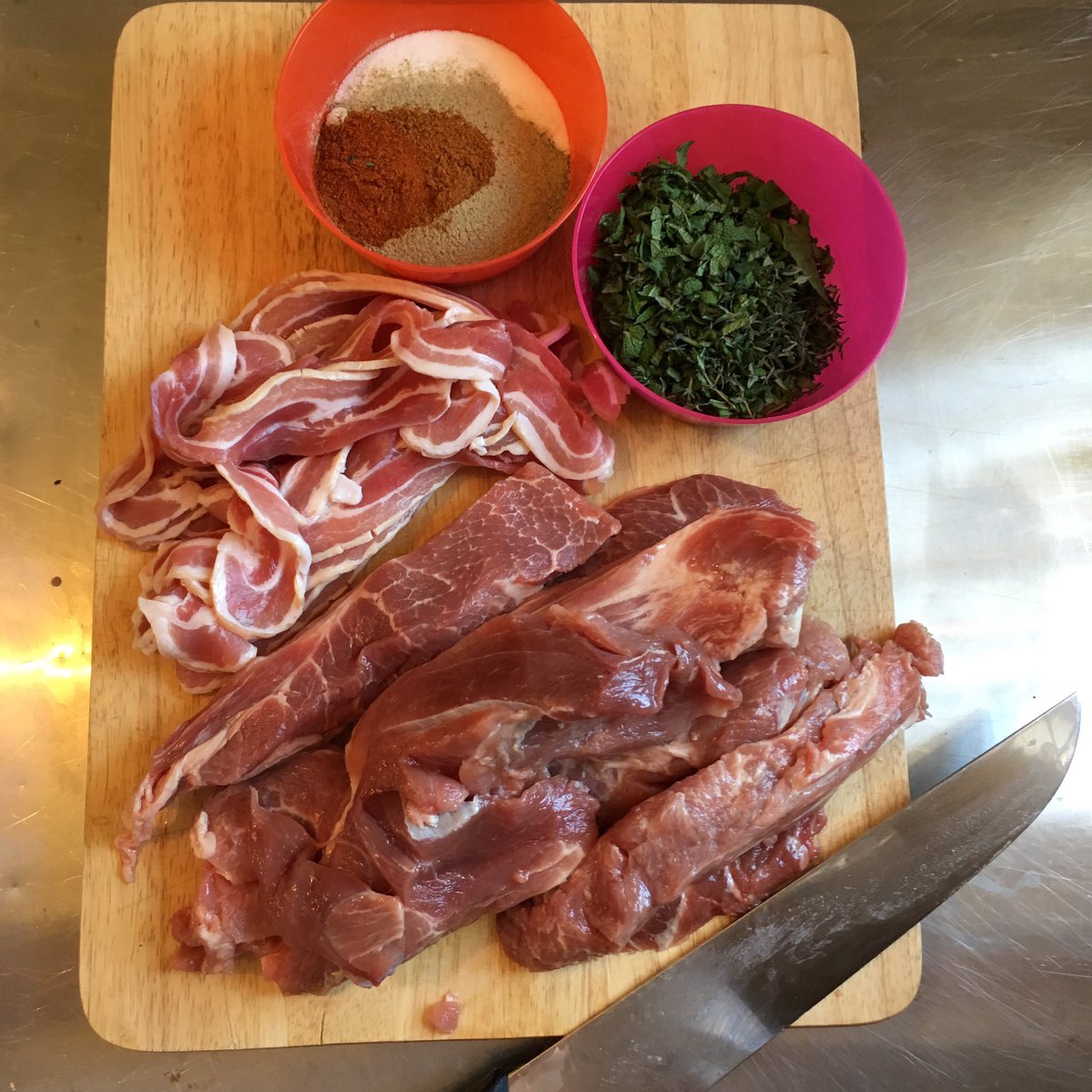 This is why proper pork pies taste like the do. Free range pork anxfreshly picked herbs. See you at hillsfest or buy from the farm