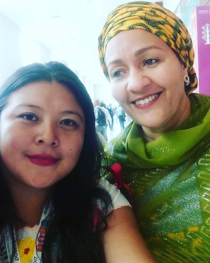 With @AminaJMohammed @ONU_es @unisdr  #Gender #MEXICOGP2017 #Youth4GlobalGoals #Youth