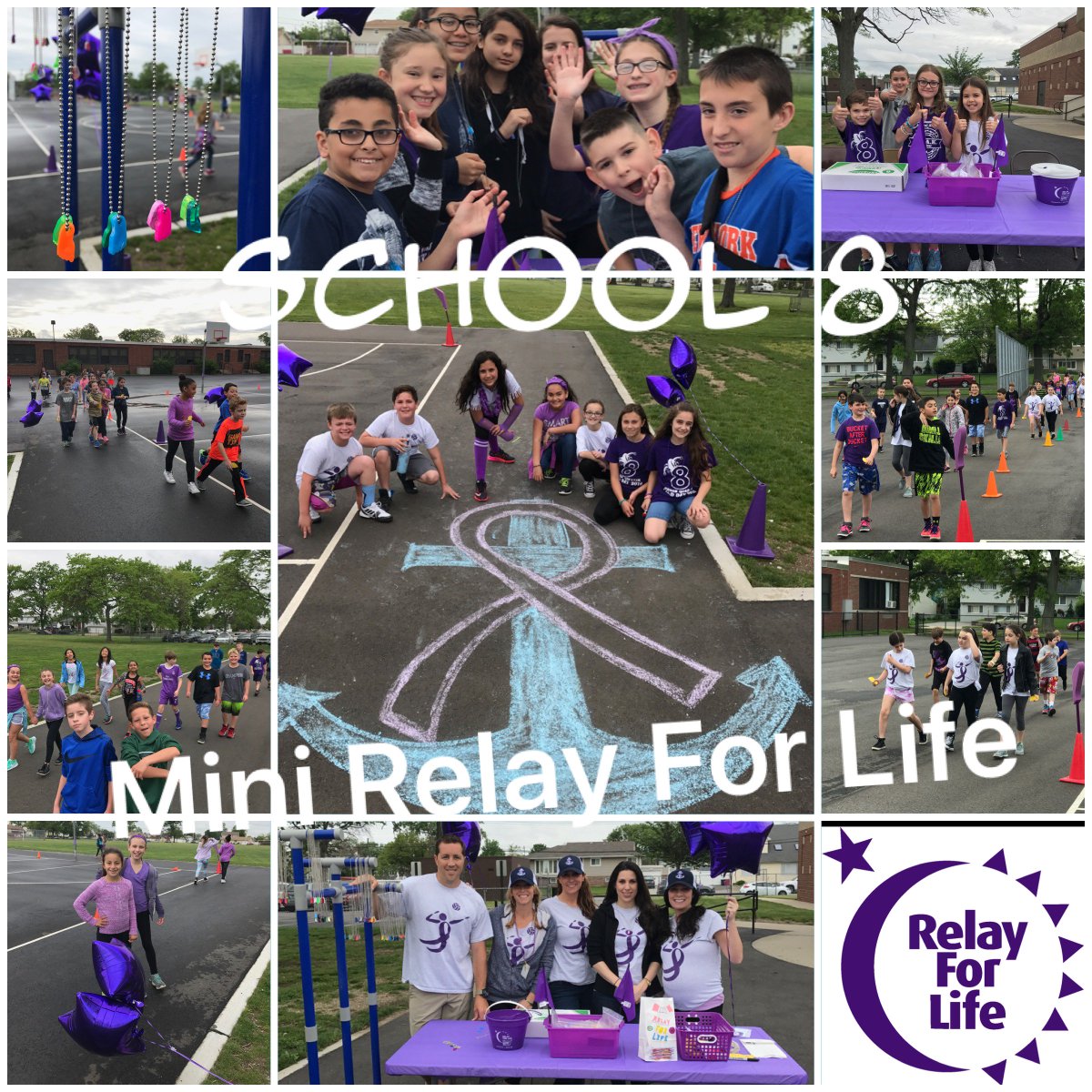 FultonAve8's tweet photo. Mini Relay For Life at School #8!  Life is Gr8!@OSchoolsPR https://t.co/5XXzKaFc4Z