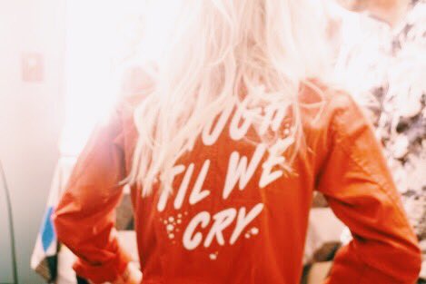 "And if you wanna call me up or come over. Come on, we'll laugh 'till we cry"