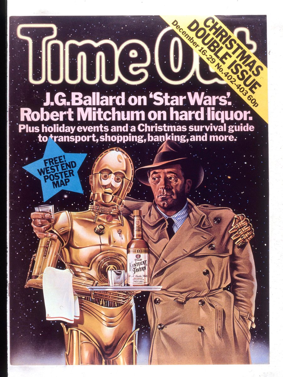 TimeOutFilm's tweet image. Yesterday, @starwars celebrated its 40th. Now behold! One of the most gloriously absurd covers in Time Out's history. #filmcoverfriday