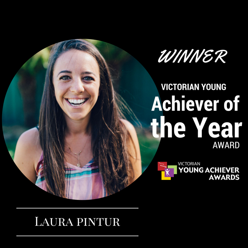 VIC_YAAwards's tweet photo. 2017 Victorian Young Achiever of the Year is… Laura Pintur! Taking home a $2,000 @Jetstar flight voucher and an amazing state trophy#VICYAA https://t.co/eBh1Hm4zDa