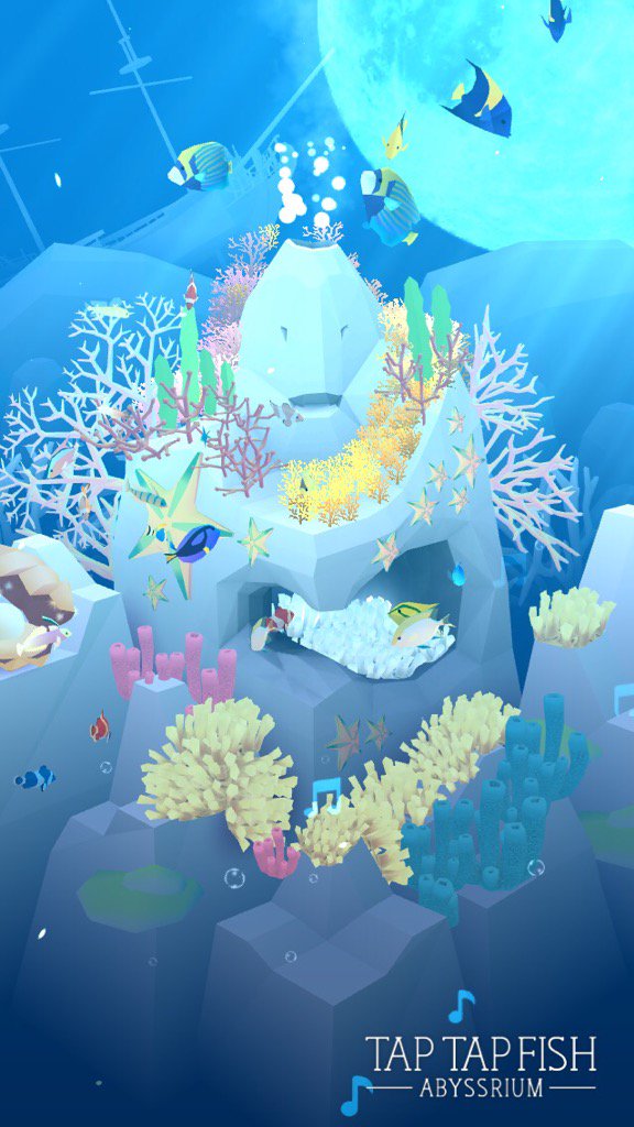 Zuhdj's tweet photo. My AbyssRium:) 
#taptapfish
Download: https://t.co/bdXTMXhFuE https://t.co/q09cP0Fdyt