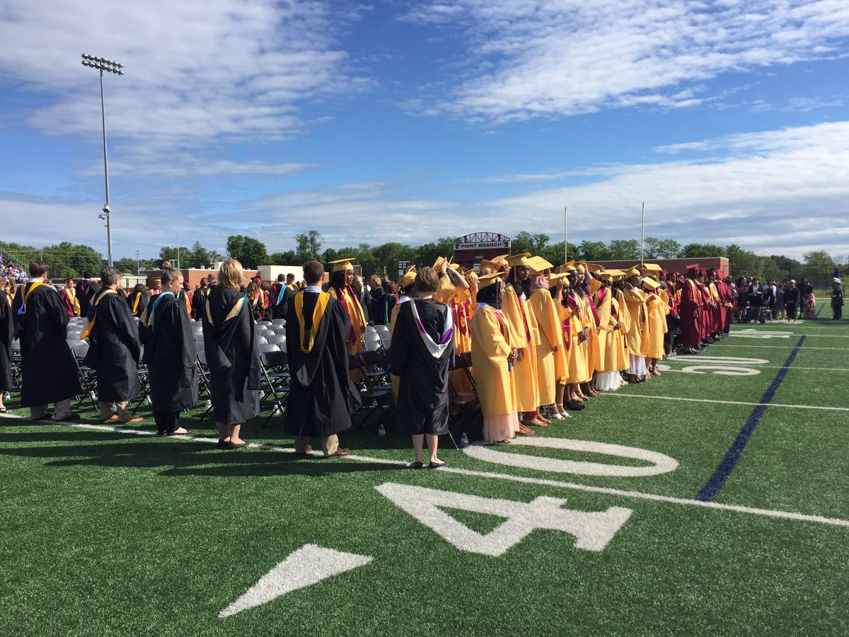MCPS's tweet photo. Congratulations to our Paint Branch graduates! Enjoy your day! @PBHSPrincipal https://t.co/BTzpswgvSQ