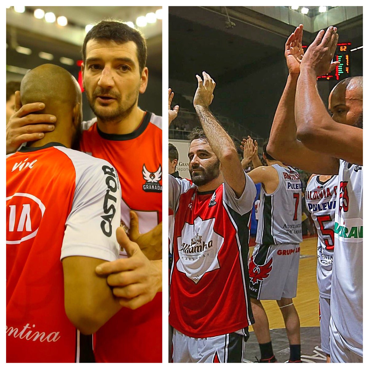 Fue un honor enorme compartir el vestuario con mis compañeros guerreros. Un lujo tener 2 legendarios Capitanes <a href="/susof8/">Jesus Fernandez</a> y <a href="/PabloGarcia_10_/">Pablo Garcia Alcalde</a>  🙏