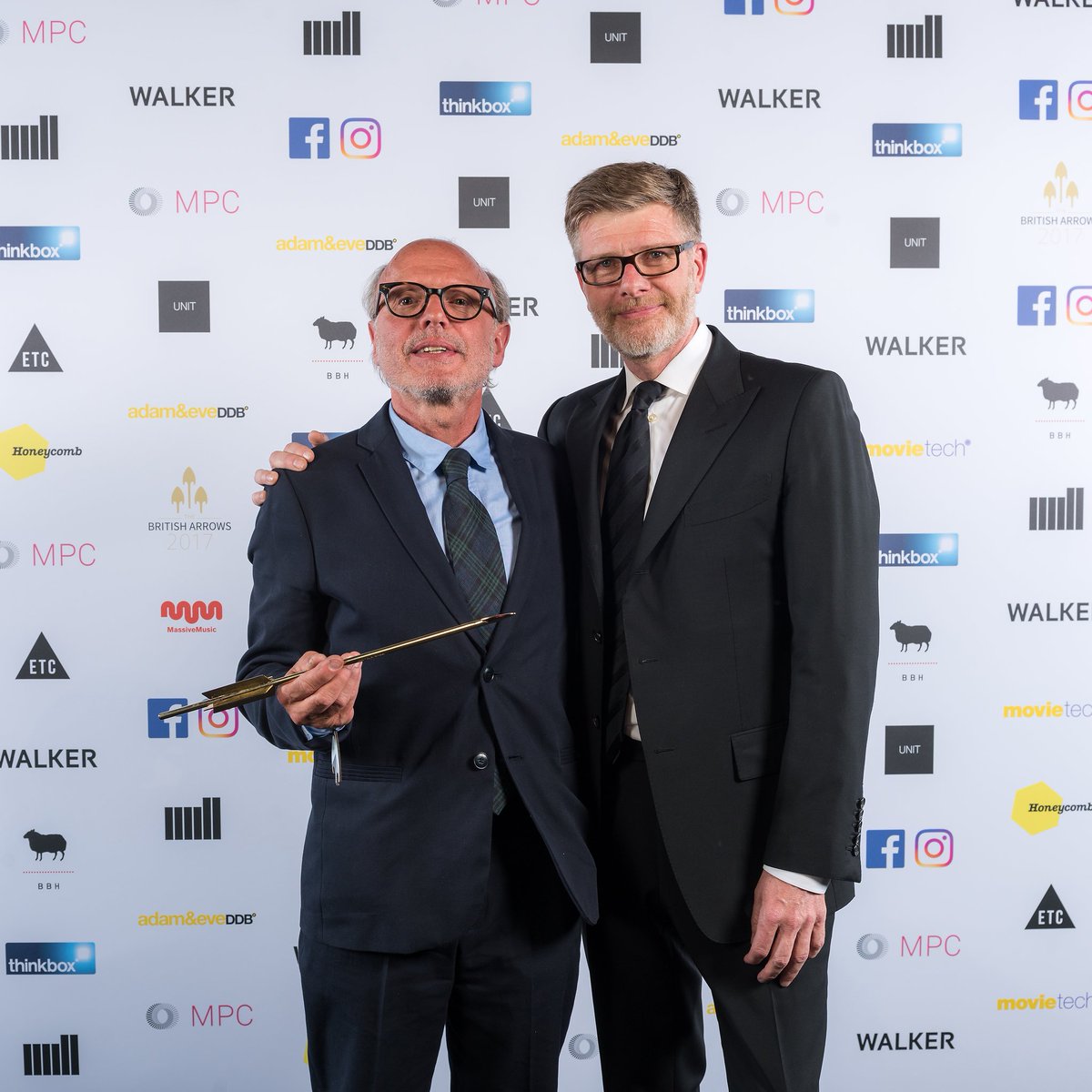 britisharrows's tweet photo. Massive congratulations from #TheBritishArrows for a well-deserved win! #FELLOWSHIPAWARD #PatJoseph #TheBA17 https://t.co/96fgDPcAgE