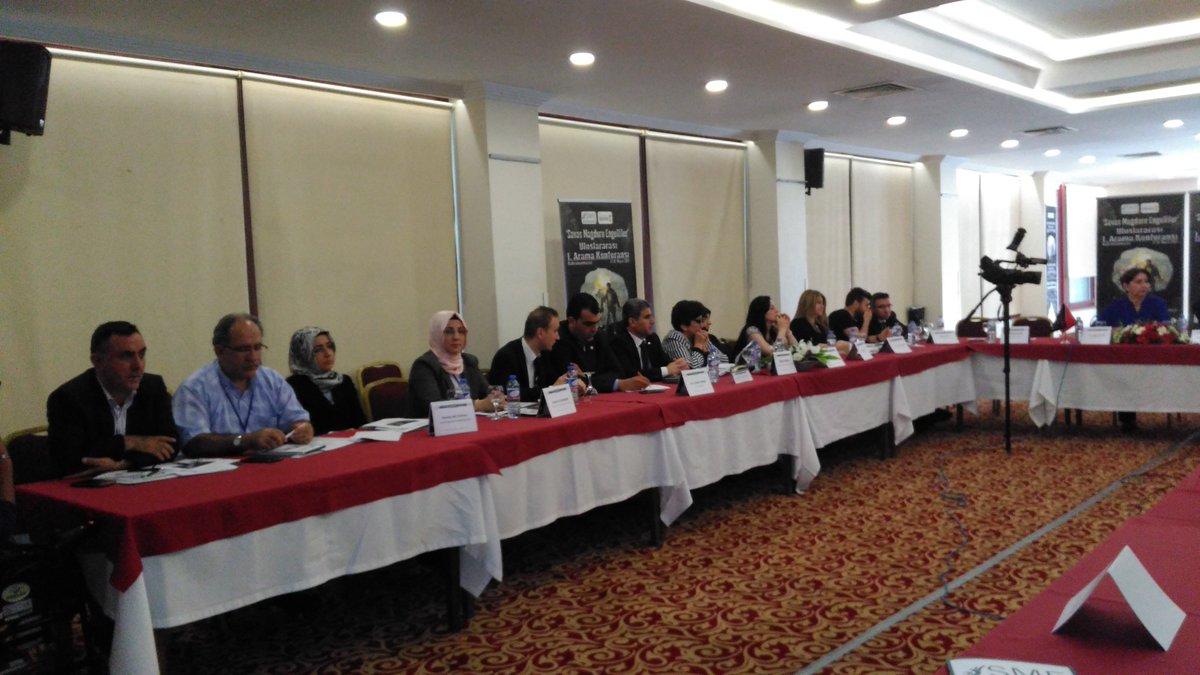 17/18 Mayıs 2017 Savaş Mağduru Engelliler Uluslararası I. Arama Konferansında değerlendirmeler yapıldı.