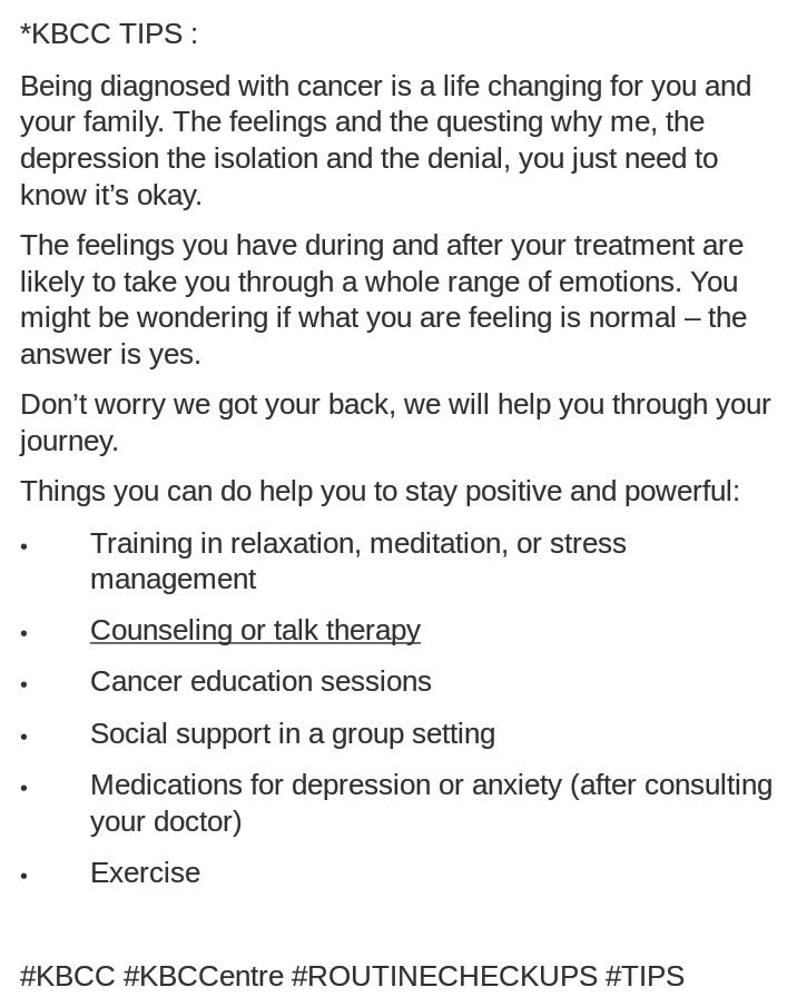 KBCCentre's tweet image. #KBCC #KBCCentre 
#routinecheckups 
#tips
#Sudan #khartoum