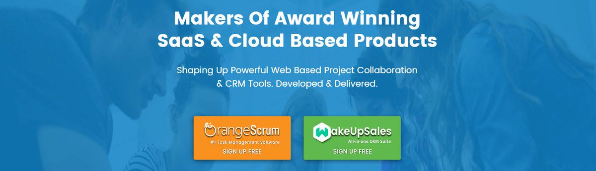 Andolasoft's tweet image. Makers of Award Winning #Products like #Orangescrum – #ProjectCollaborationTool &amp;amp; #WakeUpSales - #CRMApp bit.ly/2o9WPu5