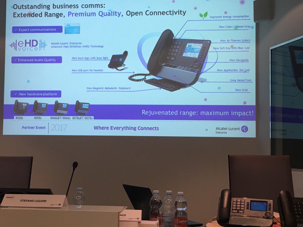 MP_BG's tweet photo. Ecco il nuovo #8058s di @ALUEnterprise #ALEPartnerDay @SteLigu @ALUE_Italia https://t.co/Tl9CezEf1T