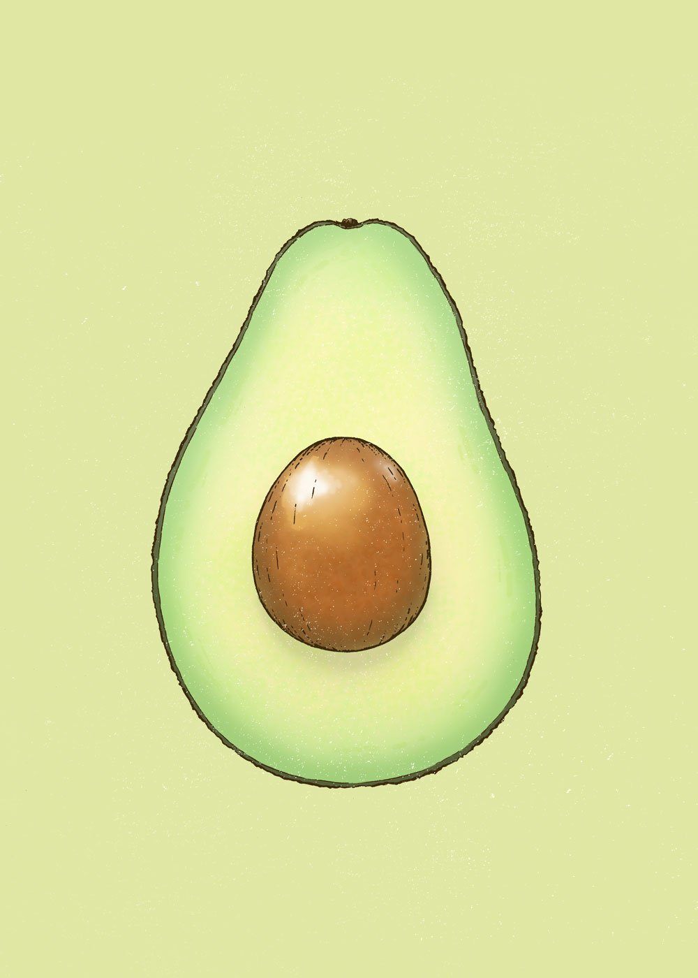 Фигура авокадо