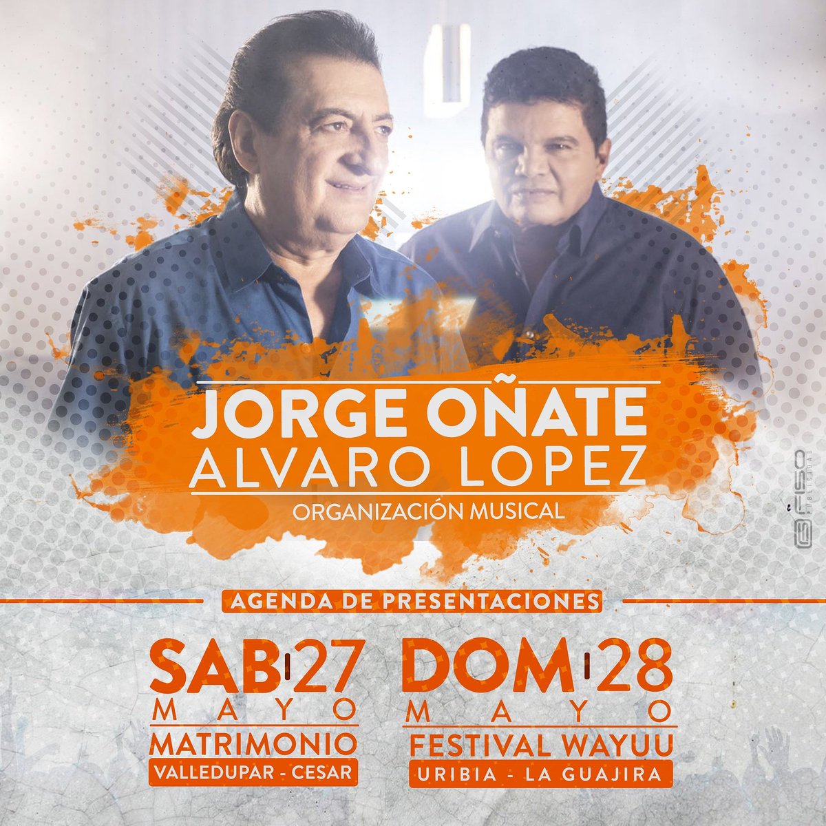 Con mucho cariño comparto con todos mis seguidores la agenda que estaré cumpliendo al lado de mi compadre @reyalvaritolopez.