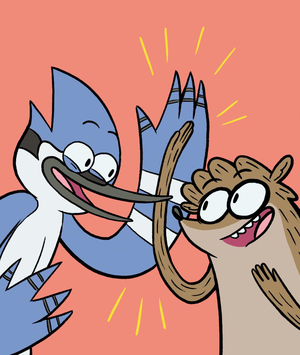 EllePowerr's tweet photo. YYYEEEAAAHH!!
ANNOUNCEMENT TIME!!

I illustrated a story in Regular Show OGN Vol. 4: Wrasslesplosion!!
It's coming out early July!! OOOOOO! https://t.co/pke9UIrucE