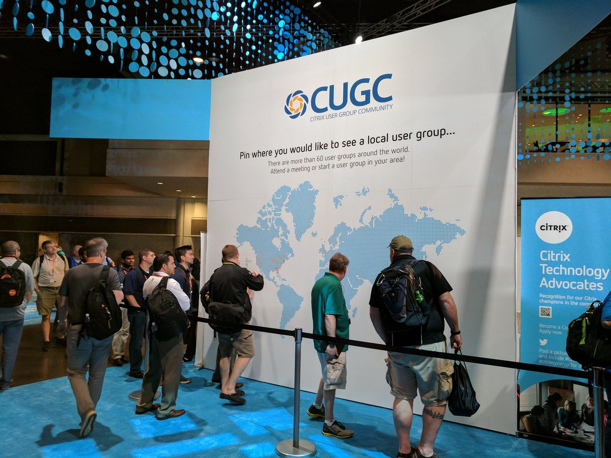 myCUGC's tweet photo. We had an amazing week at #CitrixSynergy 2017. Thank you to @citrix, our sponsors &amp; most importantly our awesome leaders &amp; members! #myCUGC https://t.co/Y1bd6ggWE9