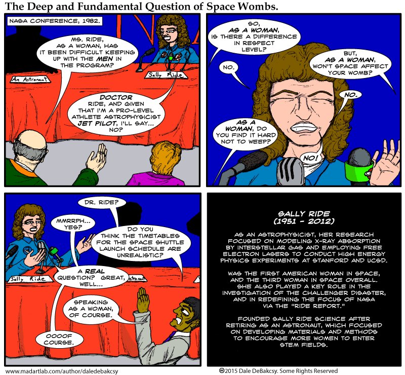 Happy 66th birthday Sally Ride! 