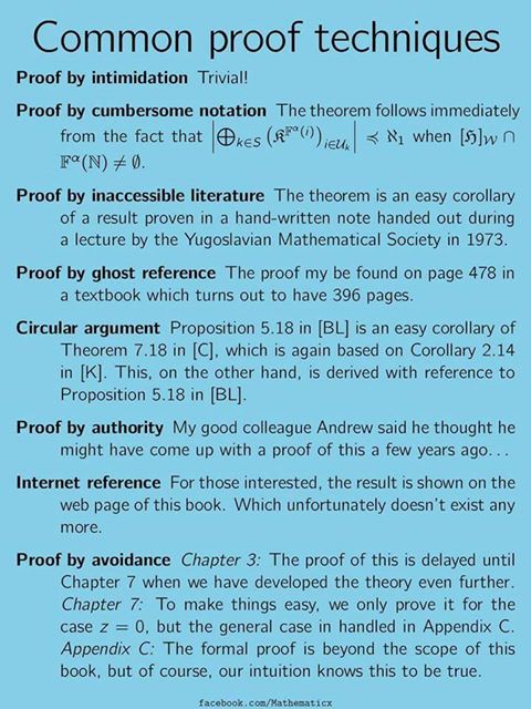 centerofmath's tweet image. Happy #FunFriday, remember that these methods are not to be takes seriously!