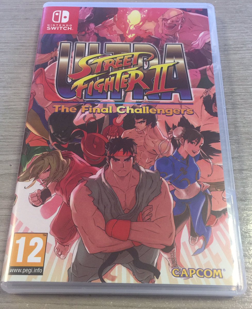 jammaplus's tweet image. Just released for Nintendo Switch, Street Fighter lives on!