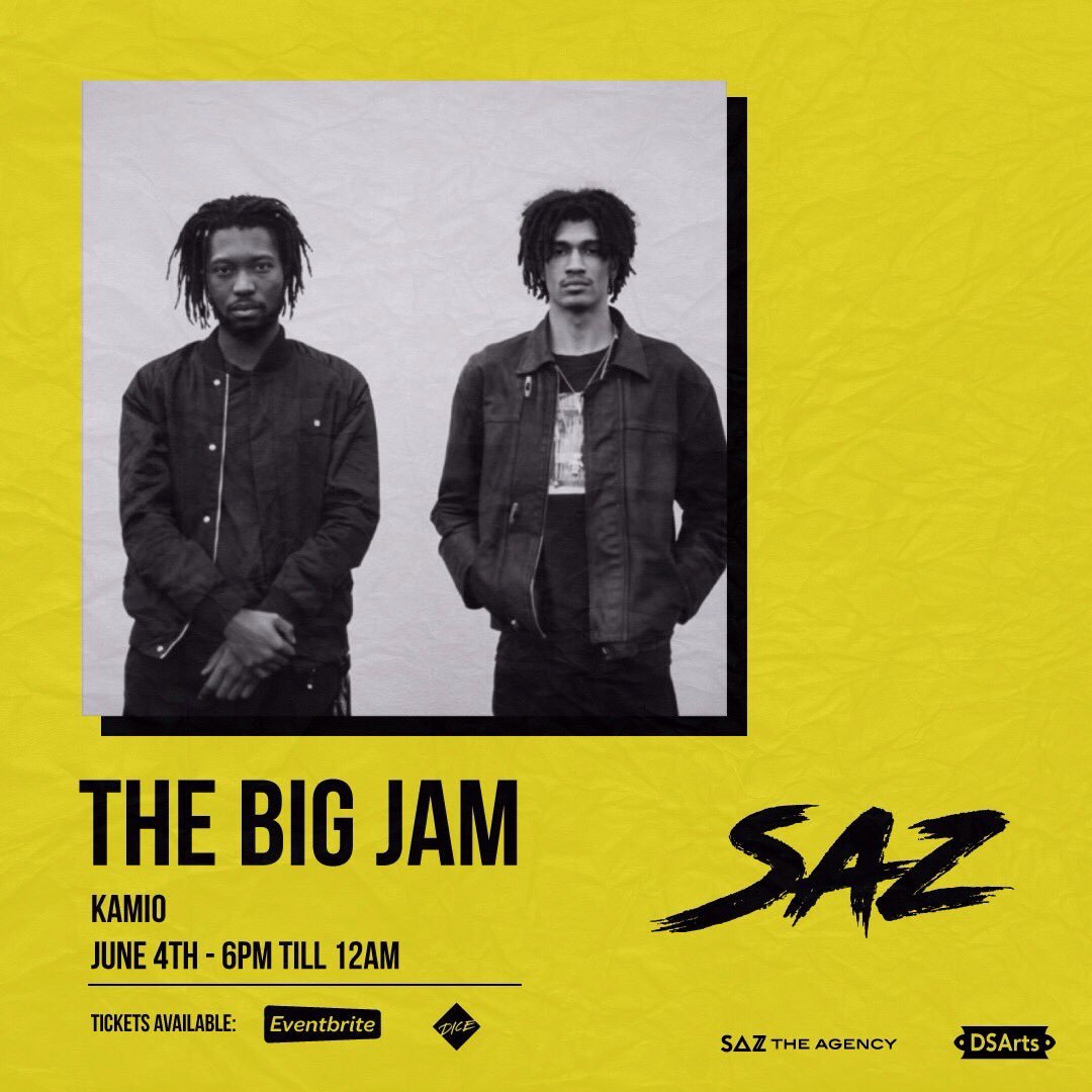 DSArts_'s tweet photo. @deathbyleisure LIVE at @iamkamio for THE BIG JAM 

4th June 

https://t.co/TOD1hjesVv https://t.co/C5si63CbuU