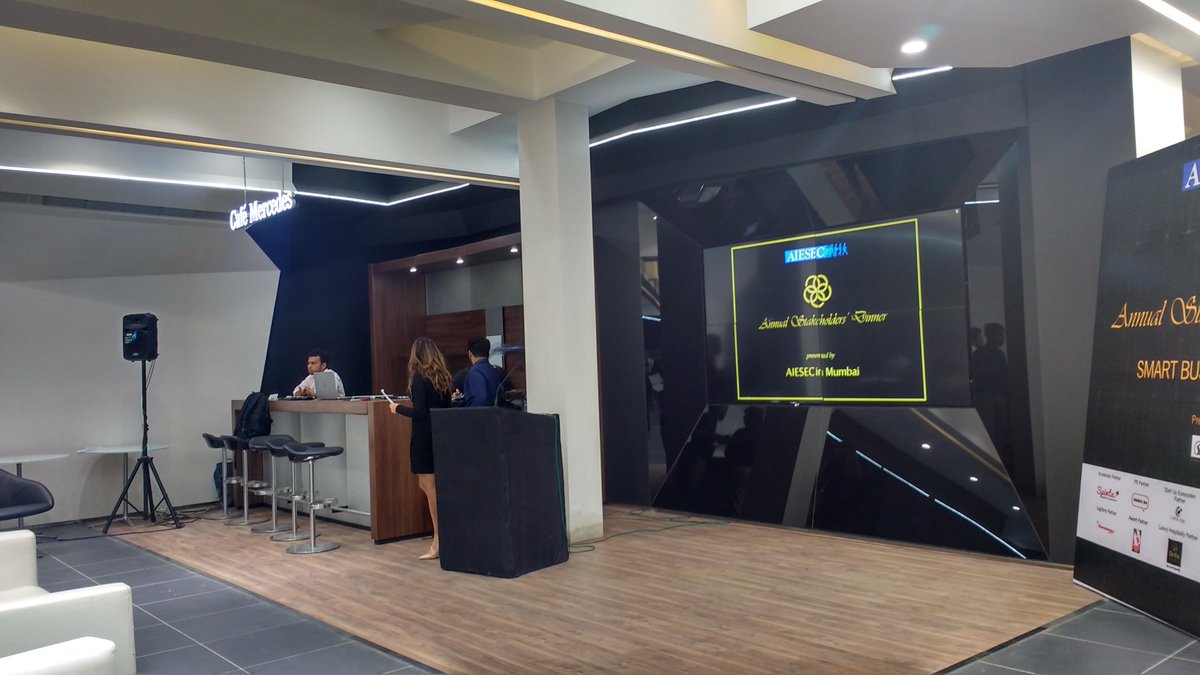 communicate_ind's tweet photo. Getting ready to roll out an evening of bright discussions and business insights at @AIESECIndia, your host is our Founder &amp; CEO @Akshaara https://t.co/s3hP8JsZj4