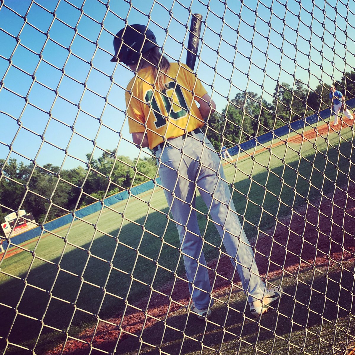 aearle04's tweet photo. Love watching this kid play baseball!  #longhairdontcare #stillmytwos https://t.co/WL8KEcAe5W