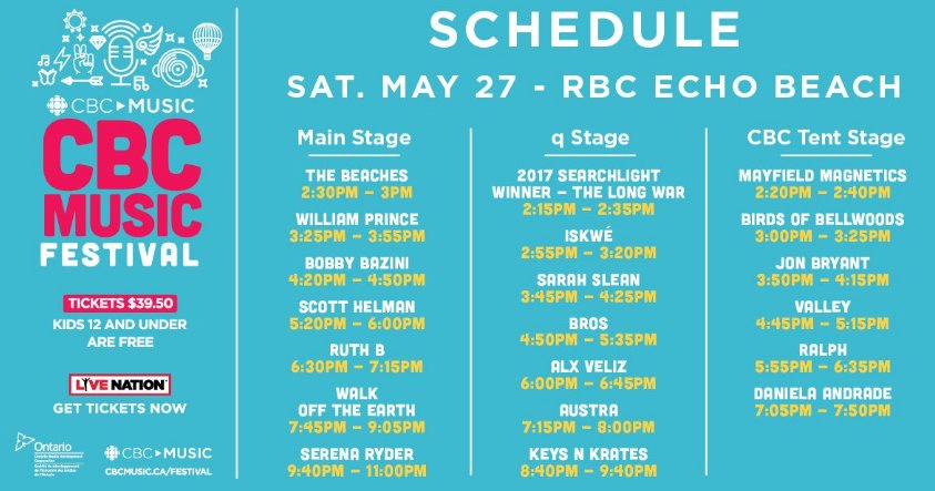 Everything you need to know about #CBCMusicFest May 27 cbcmusic.ca/posts/18533/20…