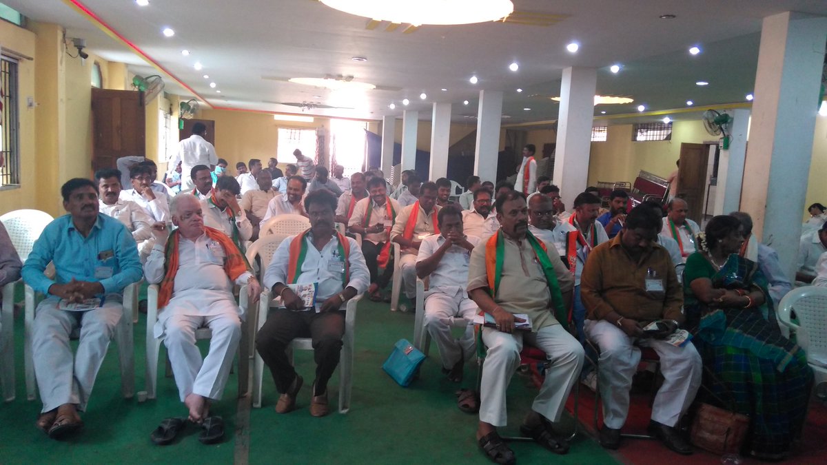 ObcBjp's tweet photo. BJP OBC MORCHA 1st State Executive meeting on 26-05-2017 st Hyderabad. https://t.co/cSC2CB8isP