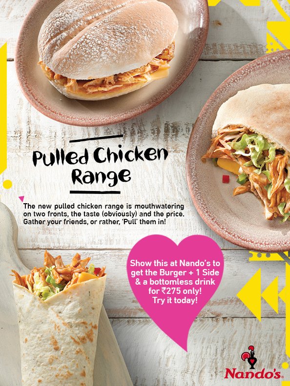 Nando's India on Twitter: "There's a new sensation to pull you in
