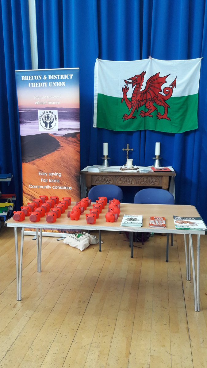 <a href="/POWYSCC/">Powys County Council</a> at Brecon housing estate and Priory School with <a href="/BreconCredUnion/">Brecon Credit Union</a> #LoveWhereYouLive