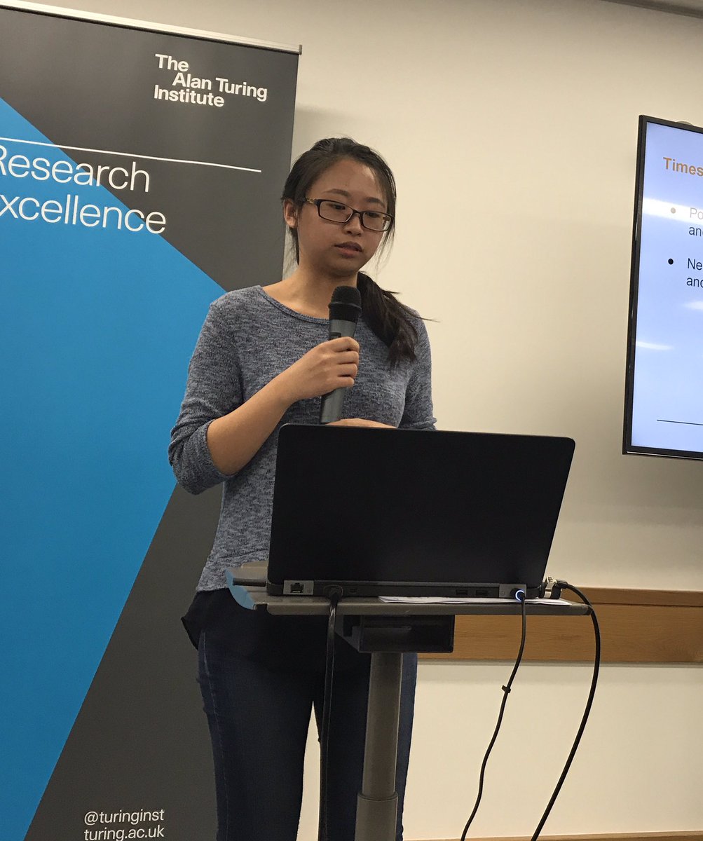 tharindi_h's tweet image. Awesome presentation by our team @turinginst #datastudygroup , and all in one week! Impressive!