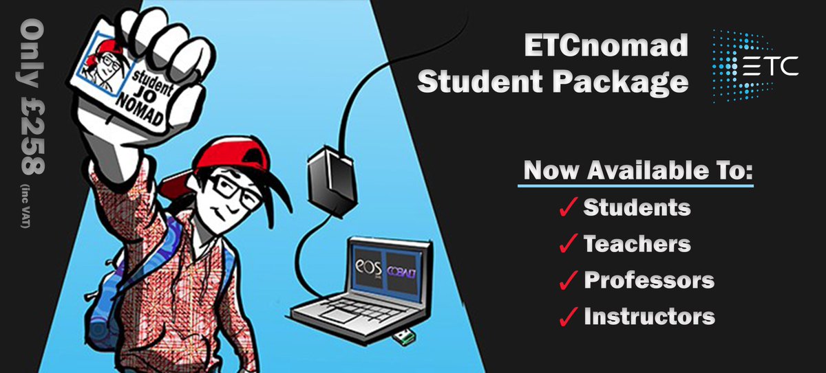 WhiteLightLtd's tweet photo. Take advantage of being in education, internship or apprenticeship & save £990 on #ETCnomad Student Package: https://t.co/5oidr4YpJK #ShopWL https://t.co/knCmXJAqMK