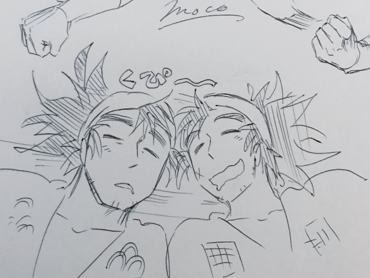 東南風と!航!!義丸はさっき描いたからはぶくよ! 