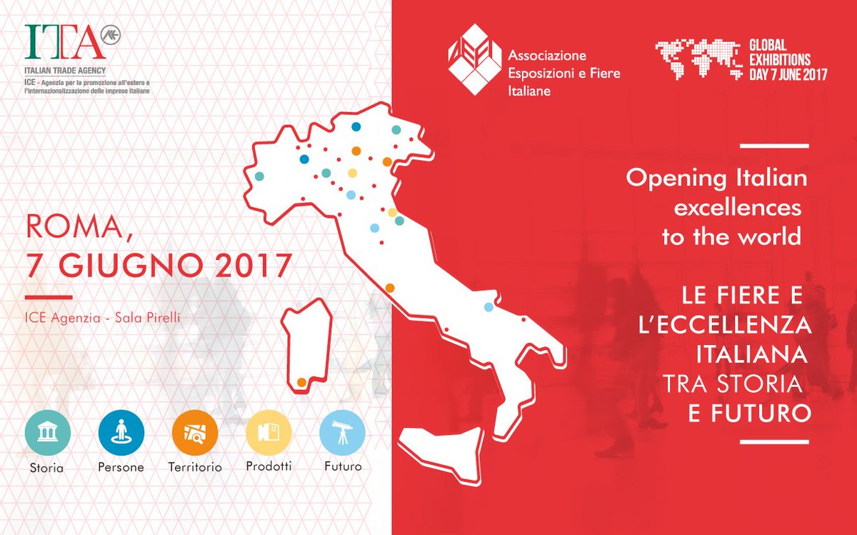 Il 7 giugno è la Giornata Mondiale delle Fiere! 🗓🌍 Scopri l'evento che stiamo organizzando con <a href="/infoaefi/">AEFI</a> ➡️ bit.ly/2rY4eeA
#GED17