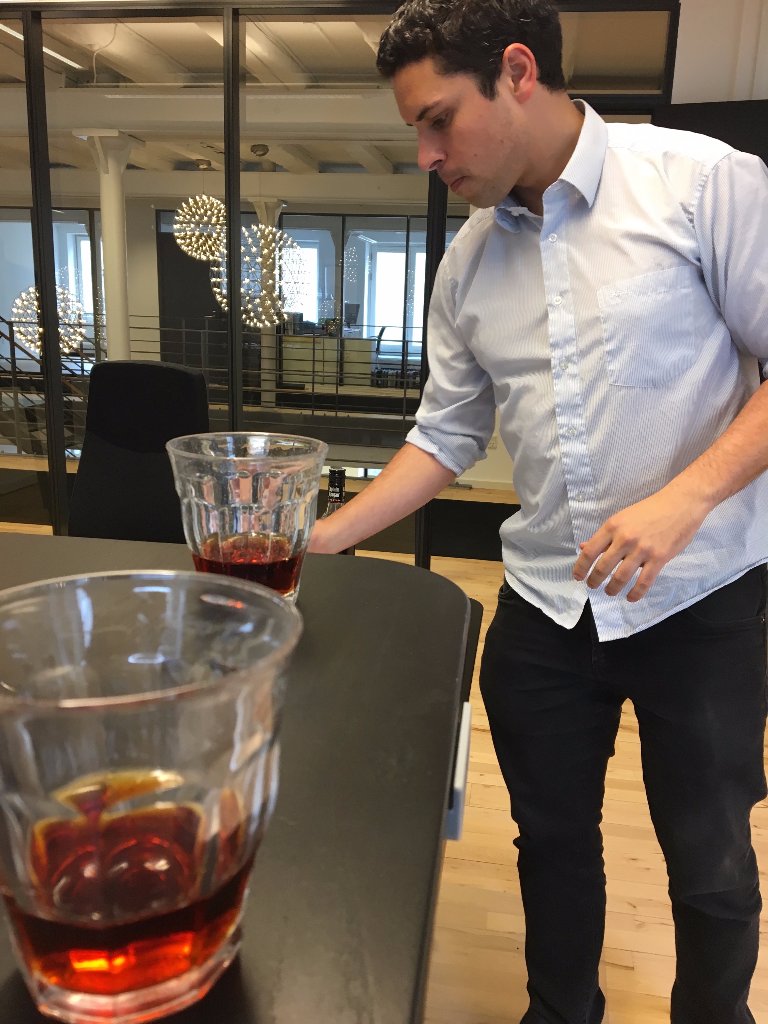 crmtoolbox's tweet photo. Turns out our best front-end developer is also a great barkeeper! #CRMToolbox #FridayBar #GreatestPlaceToWork #HappyEmployees #HiddenTalent https://t.co/SV8xUDyA2T