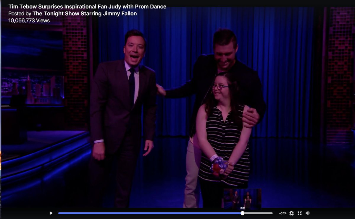 safdelivers's tweet photo. In an appearance on the Tonight Show last week, Tim Tebow showed love for the floral industry, gave a rose corsage. https://t.co/fYo3LhIGcu https://t.co/7qN4wOaXjR