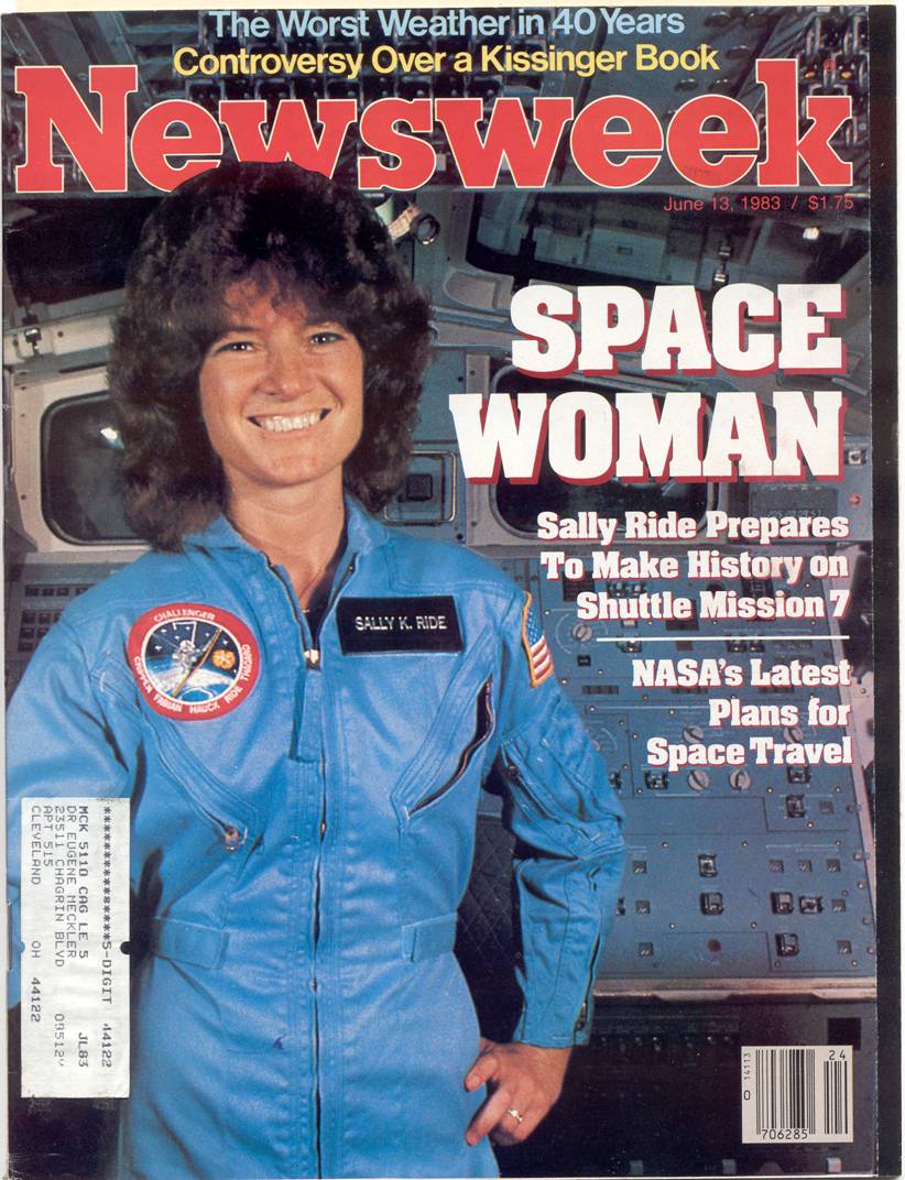 Happy birthday to Sally Ride, first American woman in space! 