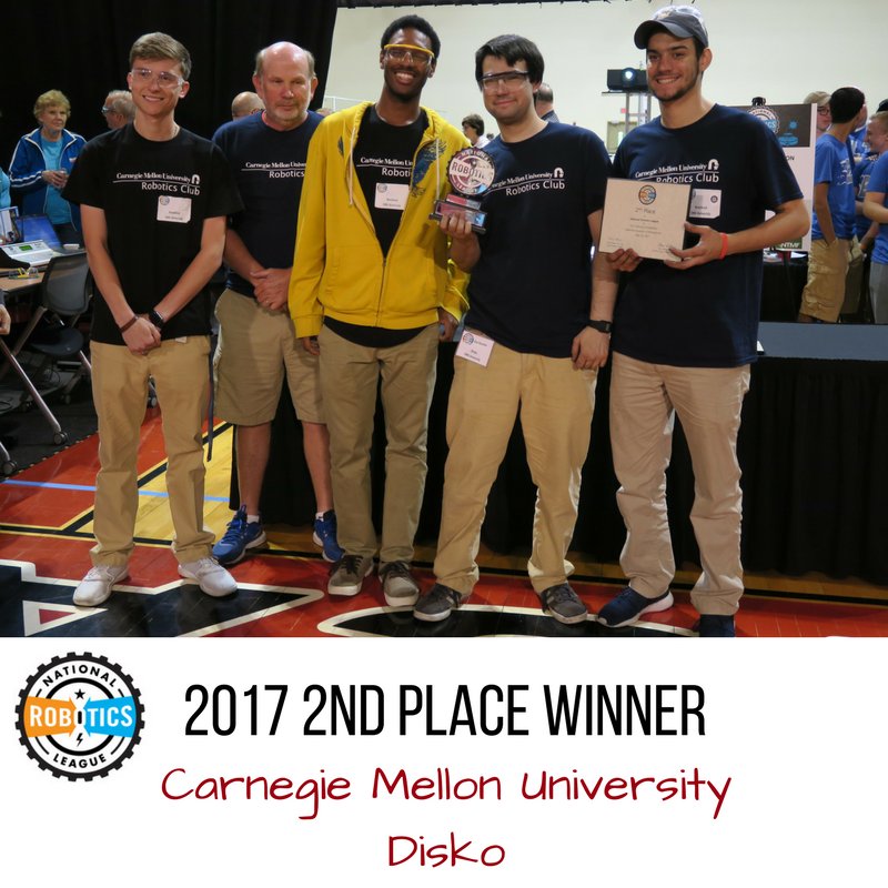 Congrats to our 2017 2nd Place Winner: CMU- Disko!  facebook.com/GoNRL/photos/p… #goNRL