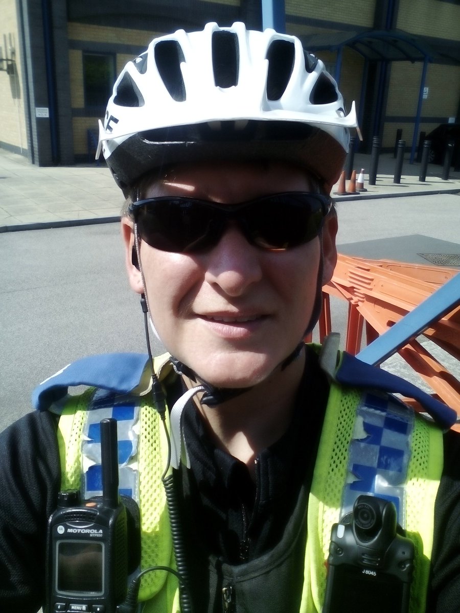 WYPPCSOSturgess's tweet photo. In company with my trusty steed today #pushiron #policingbradford #mobilepcso https://t.co/THTlcIZZVE