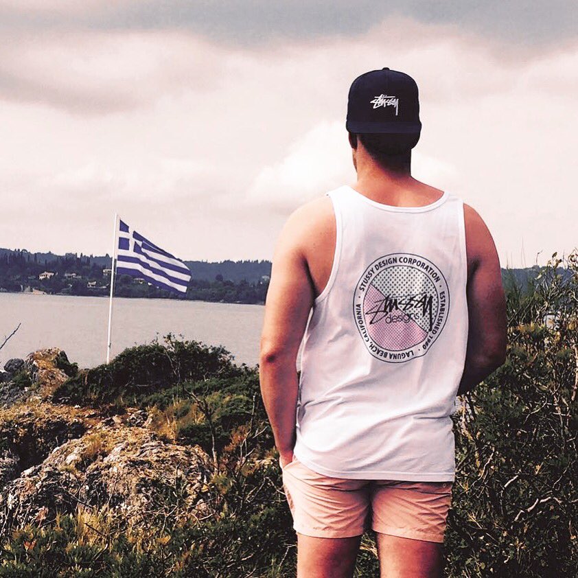 Leecranfield's tweet photo. #stussy #greece https://t.co/DfunENurFx