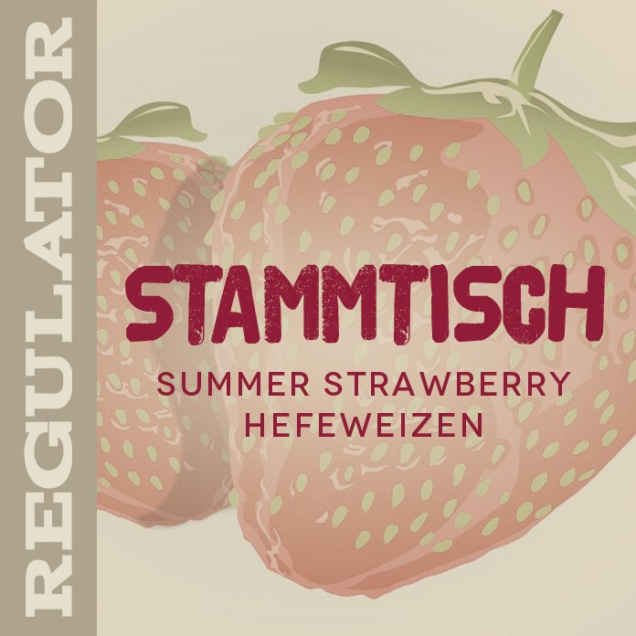 TODAY at <a href="/SDFarmersMarket/">SDFarmersMarket</a> -- all-new Stammtisch Strawberry Hefeweizen, and 6/12 IPA. 8am to 12pm, while they last!