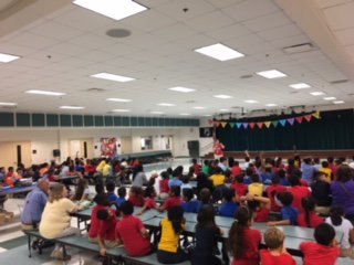 2nd grade students walked over to the "BIG" school this morning.  We will miss you at the North campus!  <a href="/GTEtoucans/">Golden Terrace Elementary</a>