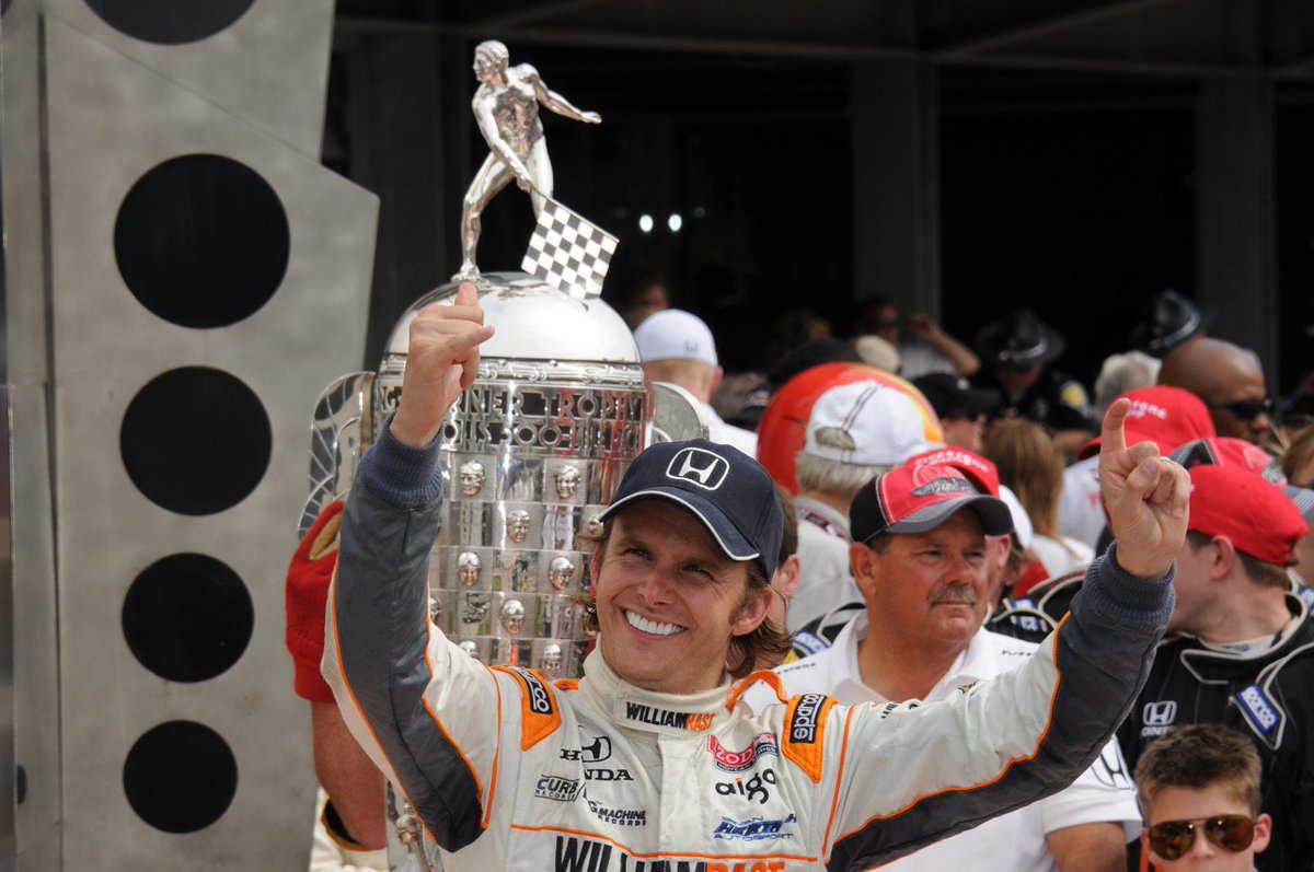 As <a href="/alo_oficial/">Fernando Alonso</a> prepares to take on IMS, here's to when another orange one off made it to Victory Lane! Read all about it in the book!! 😉🏁