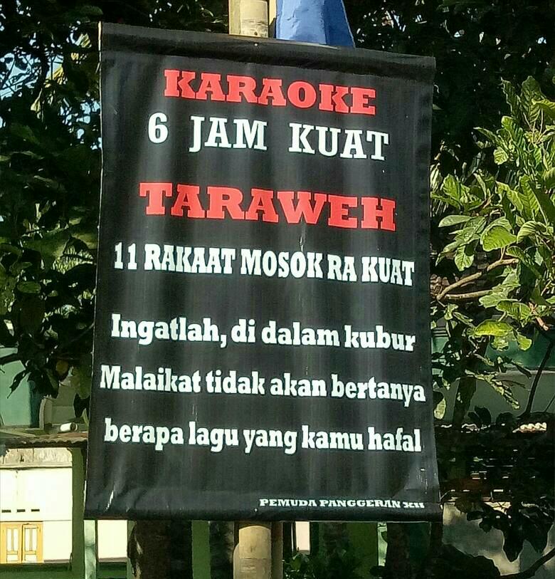Anjuran yang bikin mikir