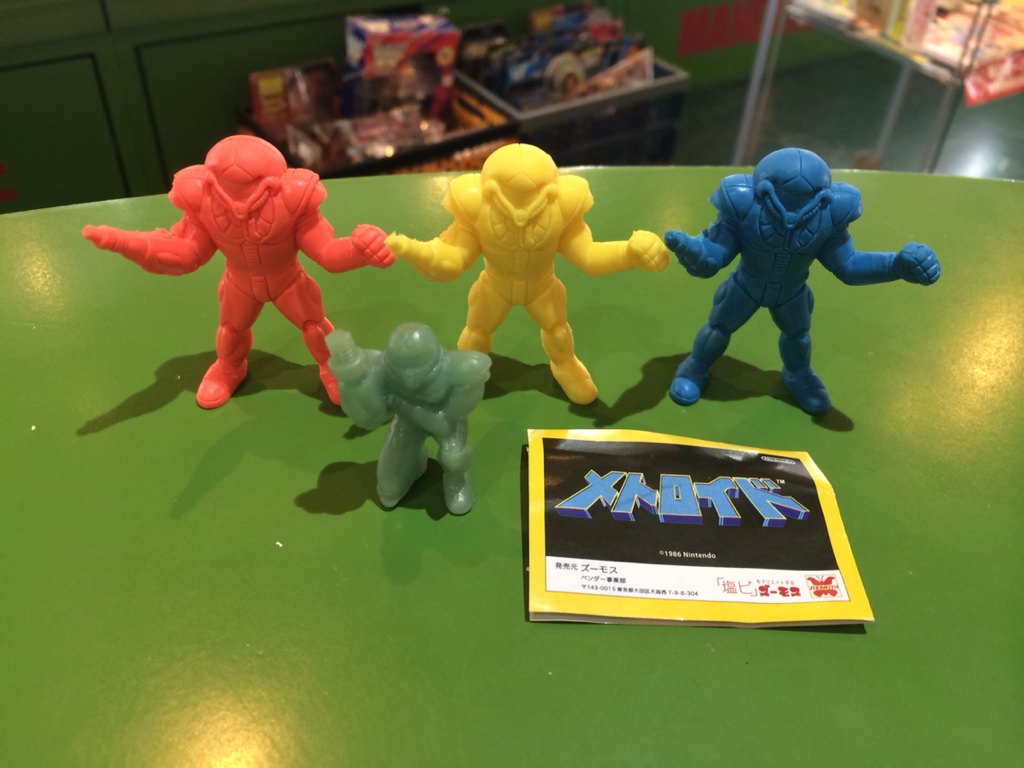ファミコンチョコ メトロイド サムス・アラン＆ズーモス サムス