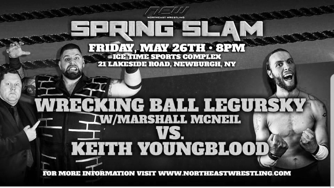 K_Youngblood93's tweet image. !!TONIGHT!!
@newwrestling1 #SpringSlam 

#WelcomeToTheDangerZone