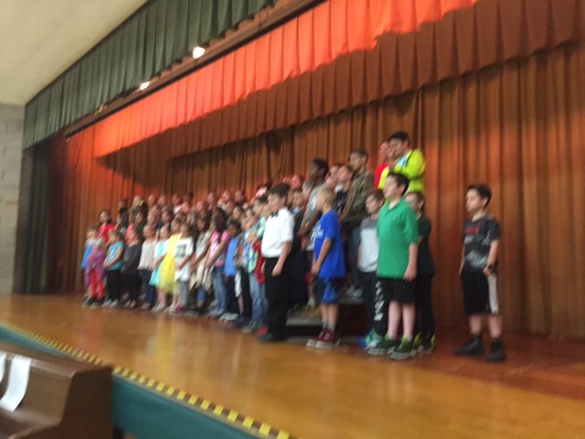 Taft_PLS's tweet photo. 4th Grade Music Performance led by Mrs. Ringer for our Special Person's Day.  #Awesome #Music #Choir https://t.co/XSrKLWIdve