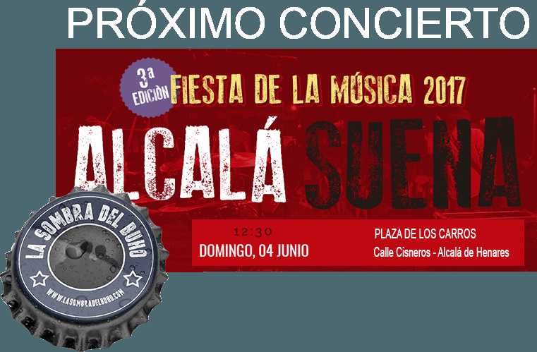 sombrabuho's tweet photo. La Sombra del Búho en Alcalá Suena https://t.co/SV0Xo5Tevm https://t.co/QkagRNlLbq
