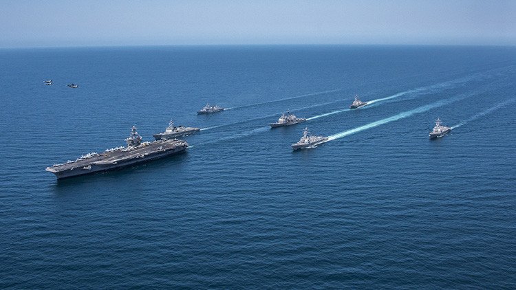 ActualidadRT's tweet photo. ¿Cómo EE.UU. podría terminar en una inesperada guerra con China? https://t.co/pLJLA2qogs https://t.co/rQXVOTw5sL