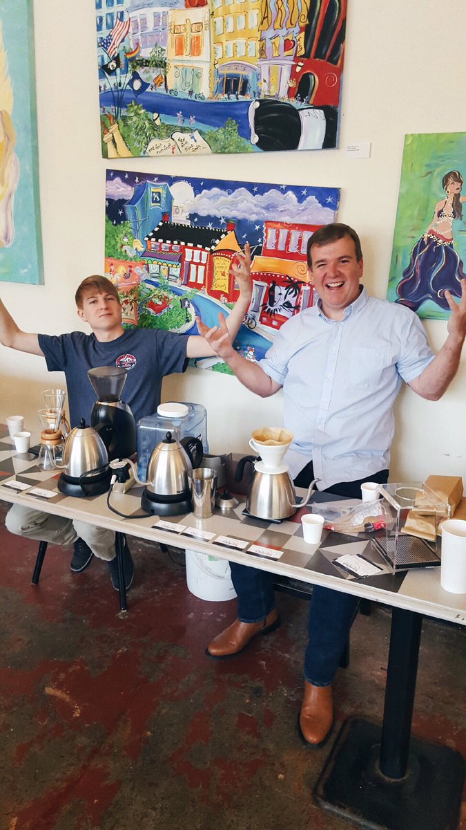 CupCommonWealth's tweet photo. Tap takeover today with City Roastery! We've got their coffees on our drip &amp; espresso AND they're dishing out slow bar samples! #coffee https://t.co/917wsoDOJ2